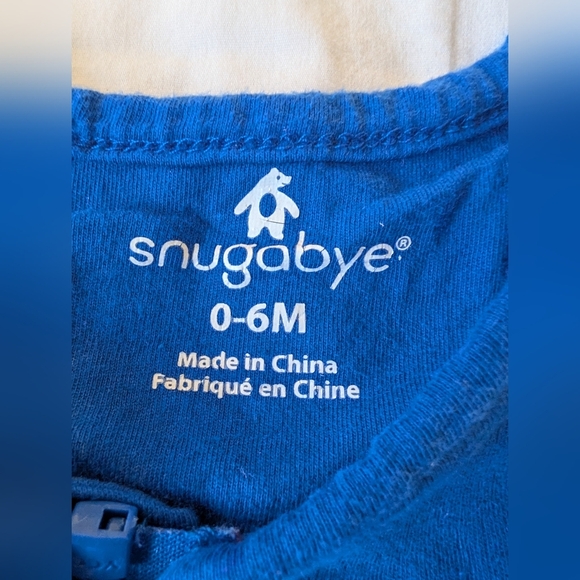 MLB Toronto Blue Jays Sleep Bag Royal Blue, 0-6 Months Up To 18 Lbs - Picture 5 of 16